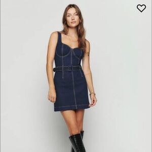 Reformation Denim Dress